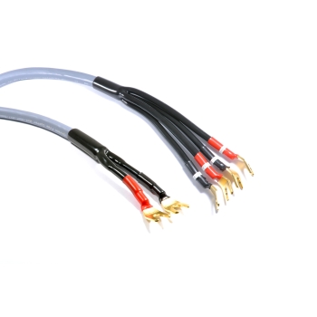 KABEL KONFEKCJONOWANY Melodika Gunmetal MDBW41525Gs Bi-wiring OFC 4N 2x1,5mm2+2x4mm2 2,5m